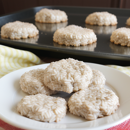 no bake rice krispie cookies