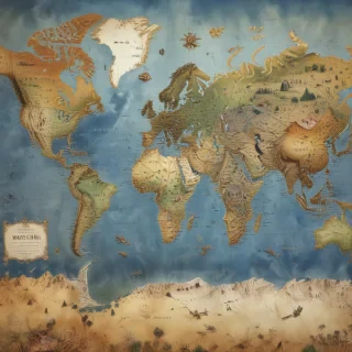 world map picture