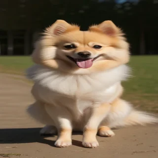 spitz dog
