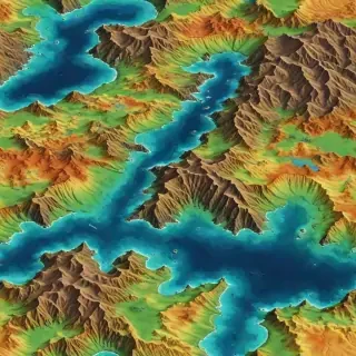 topography png