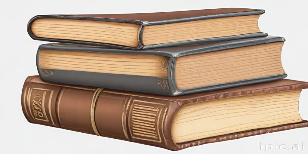 stacked books clip art