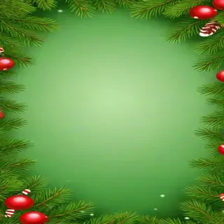 green christmas bg