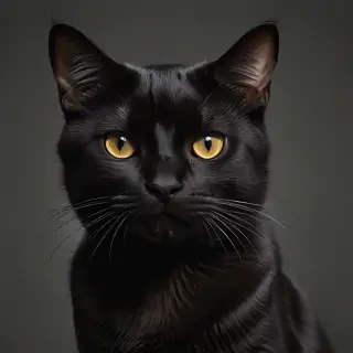 cat black png