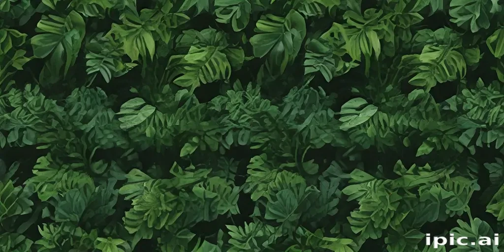 greenery background aesthetic