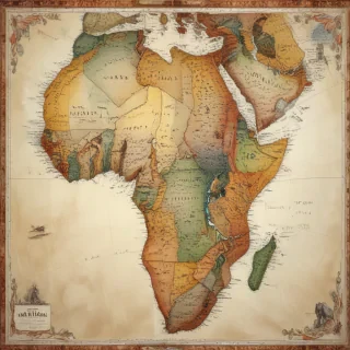 map of africa