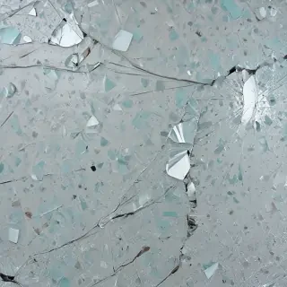 broken glass texture