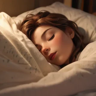 sleeping in cartoons