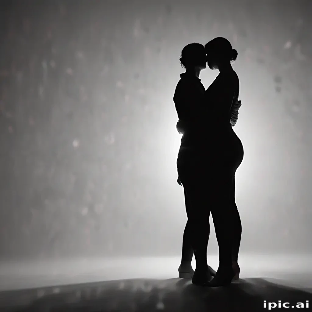 couple silhouette