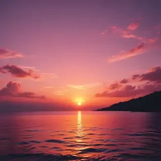aesthetic sunset wallpaper