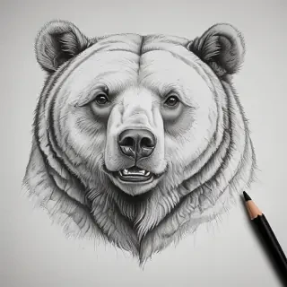 bear drawing images