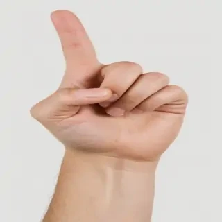 pointing finger png