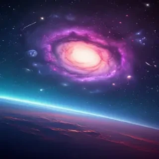 space background iphone