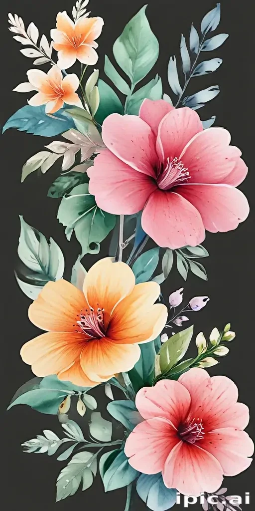 watercolor flower png