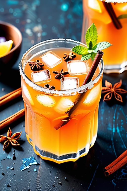 spiced cold drink made with sweetened