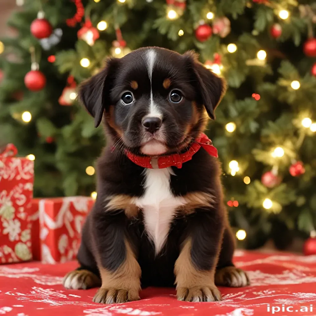 christmas puppy backgrounds