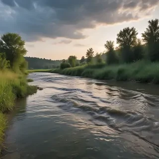 background river