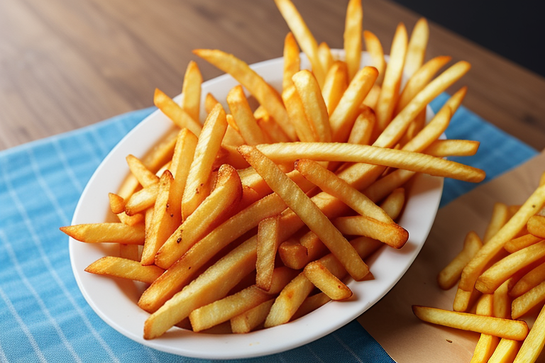 can chickens eat french fries