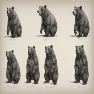 drawings of bears