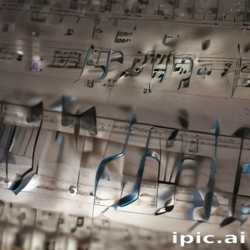 transparent music notes