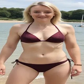 liz truss in bikini