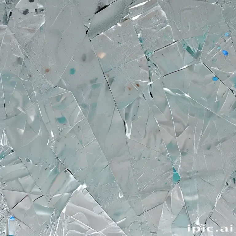 broken glass overlay