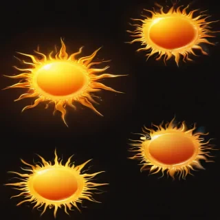 sun clipart no background