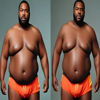 big black fat men