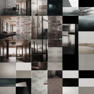 aesthetic collage wallpaper