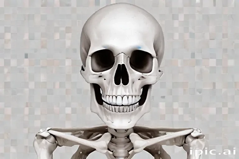 skeleton transparent background