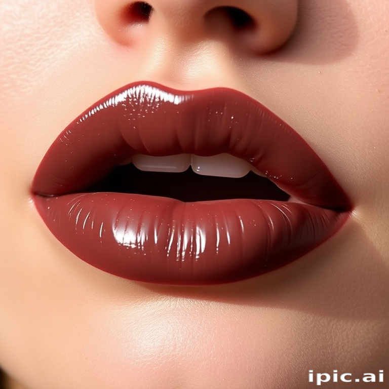 Mysterious "Smoky Quartz" semi-sheer lip stain in grayish-brown hue, buildable coverage for subtle to dramatic looks, versatile for various skin tones