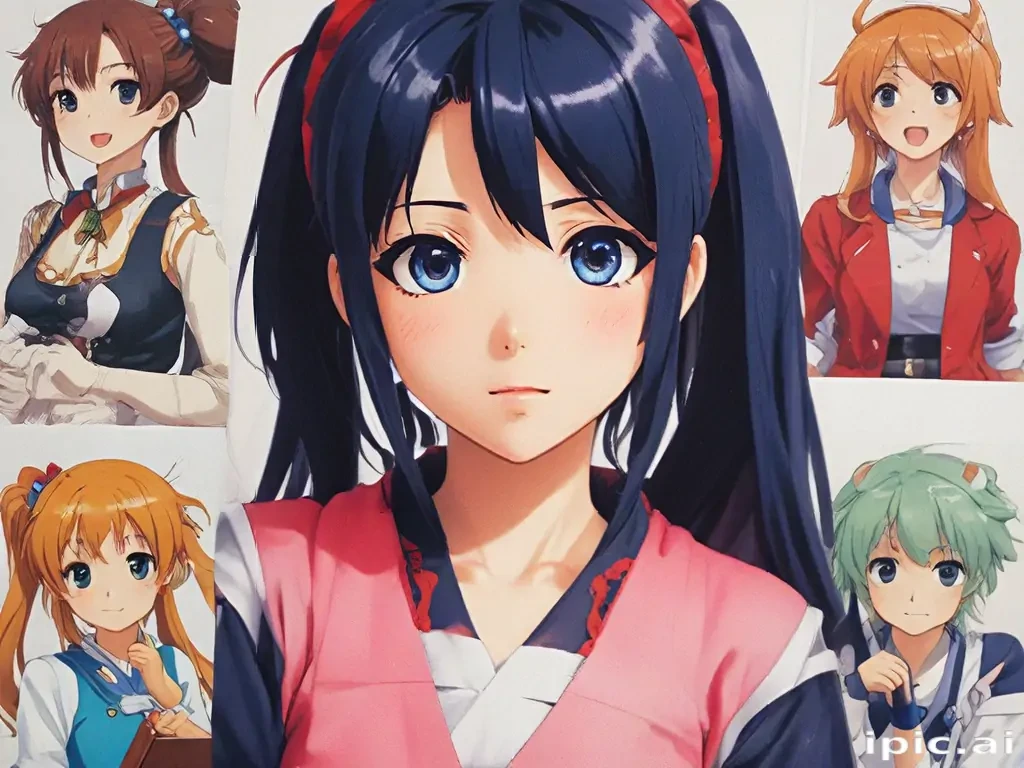 photos of anime characters