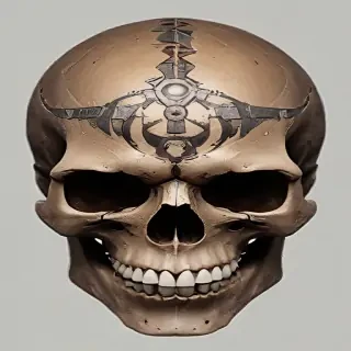 png skull