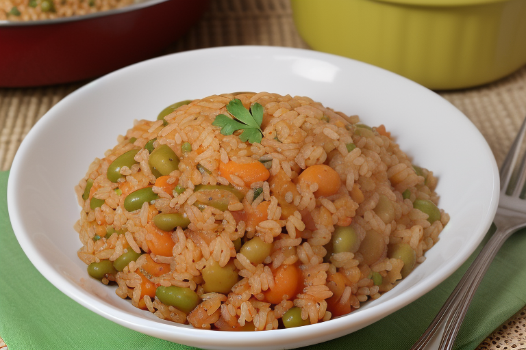 arroz con gandules receta sencilla