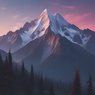 aesthetic mountain wallpaper