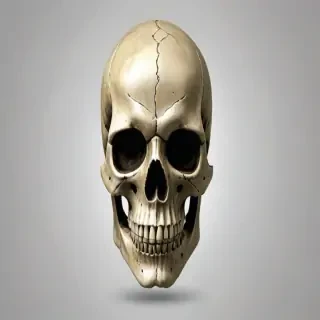 skull face png