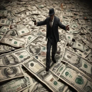 gangster money wallpaper