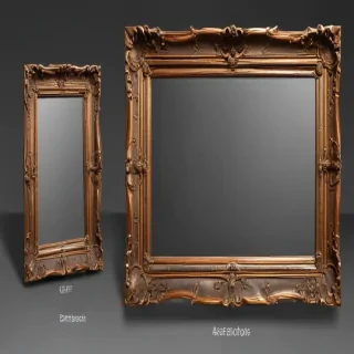 transparent photo frame