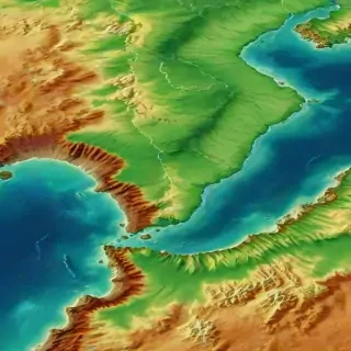 topography png