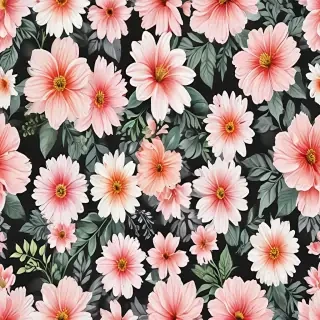 flowers clear background