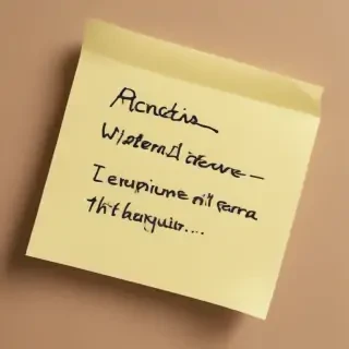 aesthetic cute sticky note png