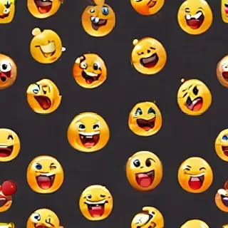 laugh emoji transparent background