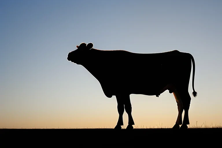 cow silhouette