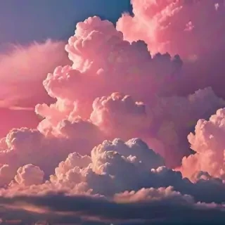 pink clouds wallpaper