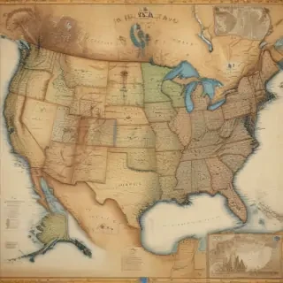 map of usa