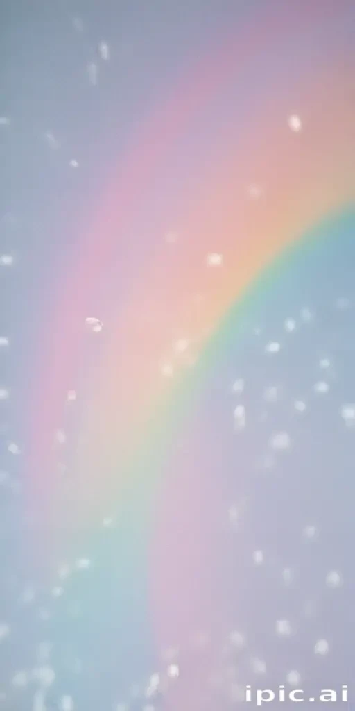pastel rainbow