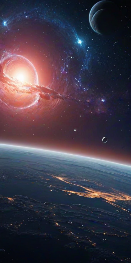 4k space wallpaper iphone