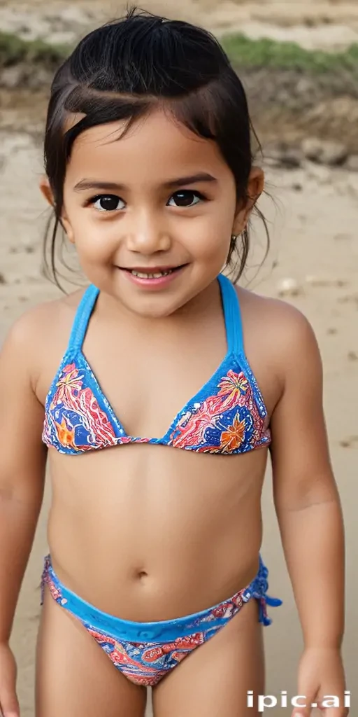 indian kid bikini