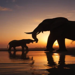 elephant silhouette