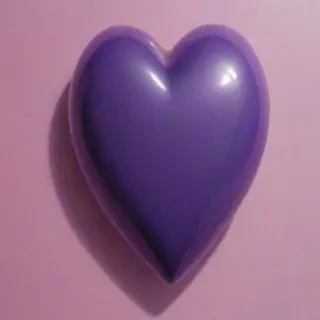aesthetic purple heart