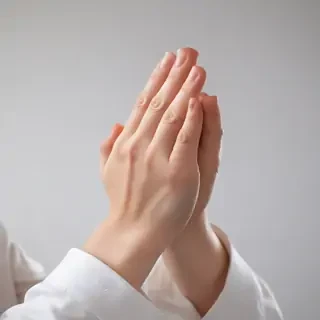 prayer hands transparent background